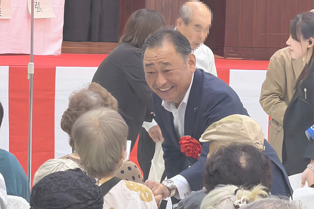 2026年9月5日（土）清水町敬老会に参加。