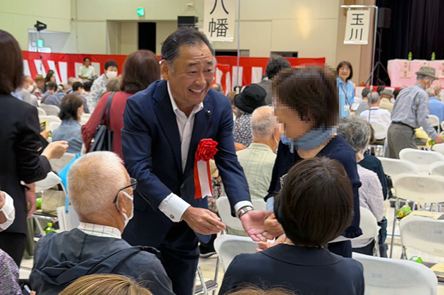 2026年9月5日（土）清水町敬老会に参加。